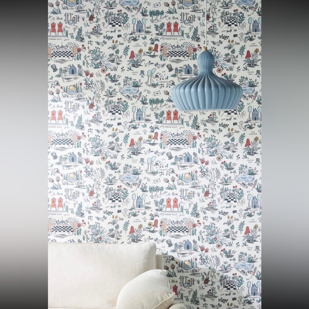 Rifle Paper Co Wonderland Wallpaper Rolls - Picture 3 of 8